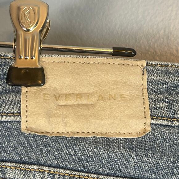 Everlane The Curvy Way-high Skinny Jean Faded Blue 30R - Picture 9 of 10